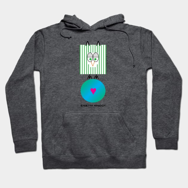 Earth Hhoo Hoodie by Hhoo Owwl